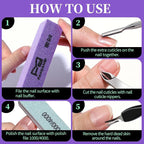 FANDAMEI Nail Buffer and Shine Kit, Nail Care Kit, Nail Buffer Kit, Nail Buffers - Image 6