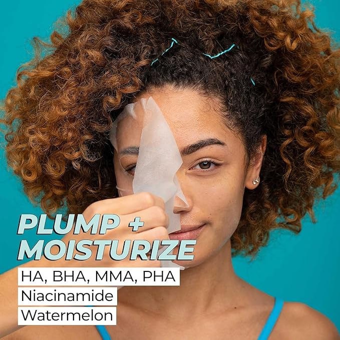 Vitamasques Hydrating Face Masks Electrolyte Watermelon - Image 3