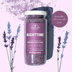 Village Naturals Therapy Nighttime Concentrated Mineral Bath Soak, 20 oz - Image 4