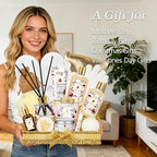 Mother's Day Gift Basket 17Piece Honey Almond Spa Gift Basket - Image 2