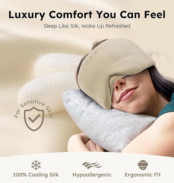 Luxury Bluetooth 5.4 Sleep Mask - Image 2
