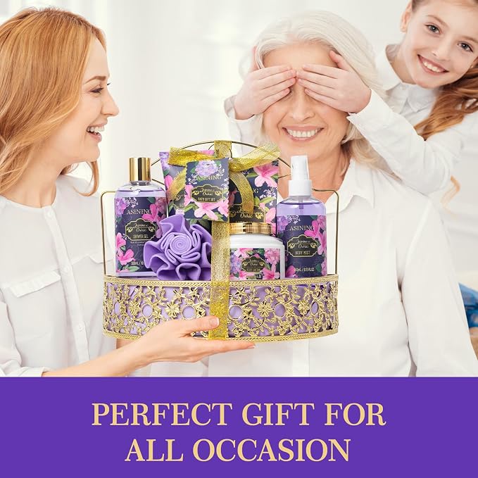 Beauty Kits for Women, Home Spa Baskets Bath Gifts, Bath Spa Kit for Women - Image 6
