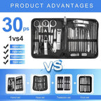 Manicure Set 30 in 1 Fingernail Clipper Set, Manicure Kit, Pedicure Kit - Image 2