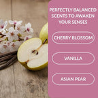 SpaScriptions Cherry Blossom & Vanilla Exfoliating Body Wash - Image 2