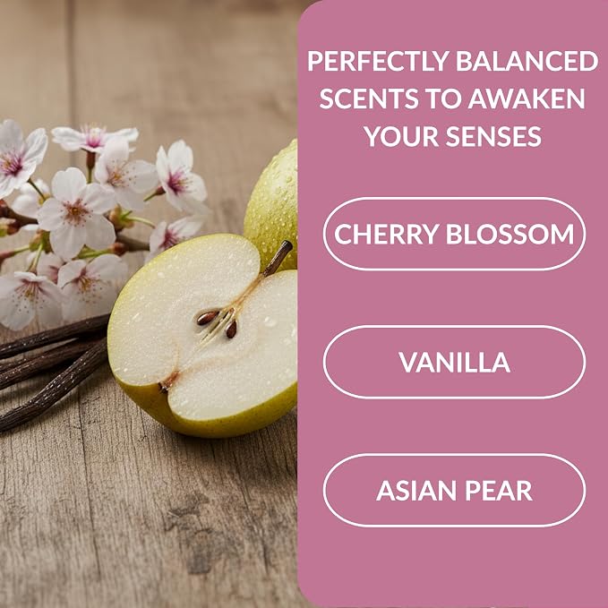 SpaScriptions Cherry Blossom & Vanilla Exfoliating Body Wash - Image 2