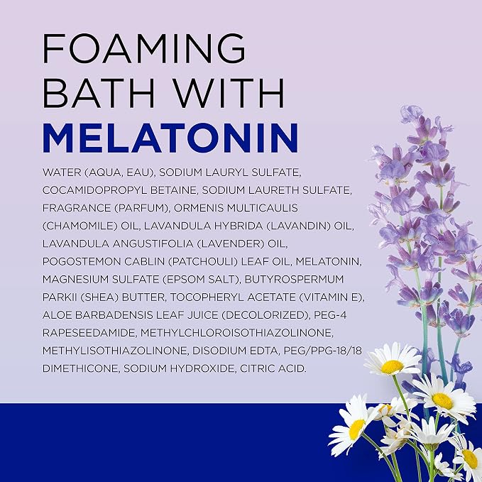 Dr Teal's Foaming Bath with Pure Epsom Salt, Sleep Blend with Melatonin - Image 11
