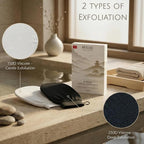 Korean Exfoliating Mitt & Exfoliating Glove 2 Pack – Dual Density Body Scrub - Image 3