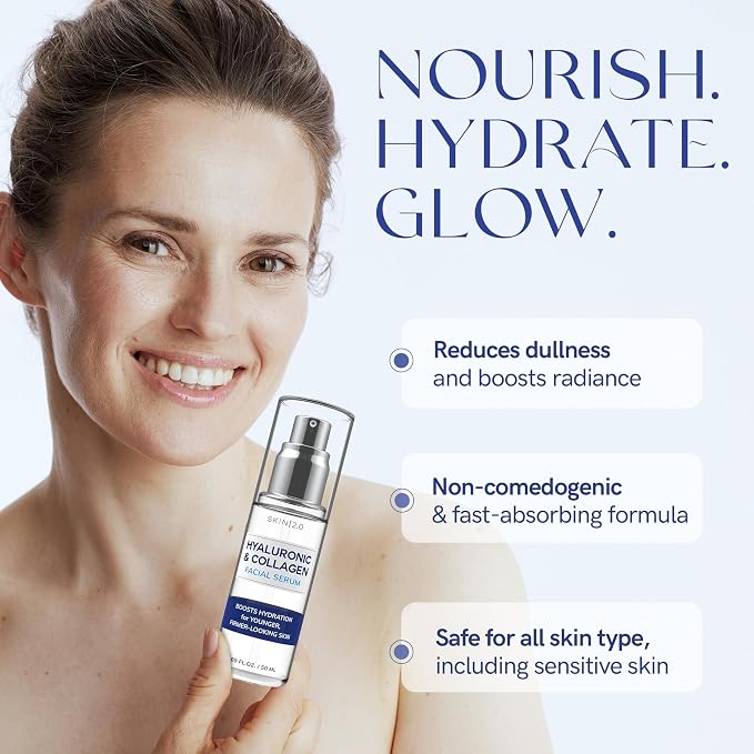 Skin 2.0 Hyaluronic Acid & Collagen Face Serum - Image 7