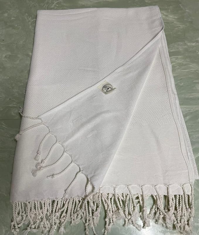 Bersuse 100% Cotton Ventura XL Throw Blanket by Bersuse