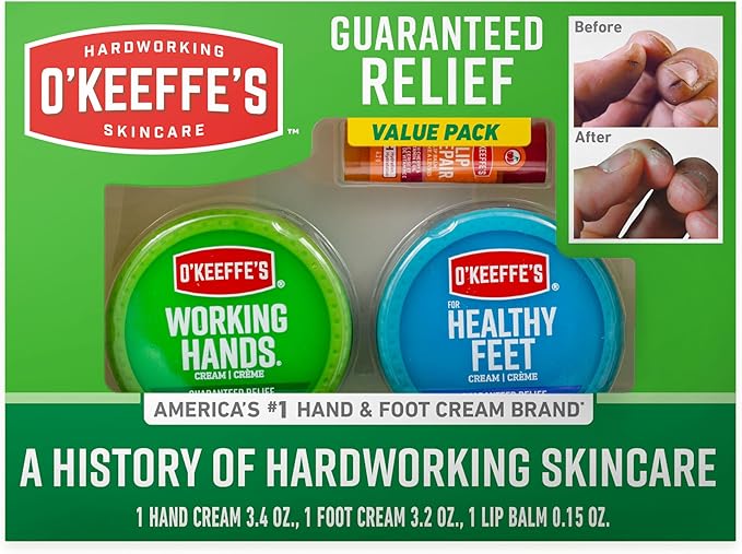 O'Keeffe's Giftbox Including Lip Repair by OKeeffes
