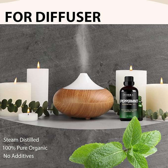 Peppermint Essential Oil by Fiora Naturals - Image 6