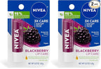 NIVEA Blackberry Lip Care, Tinted Lip Balm by Nivea