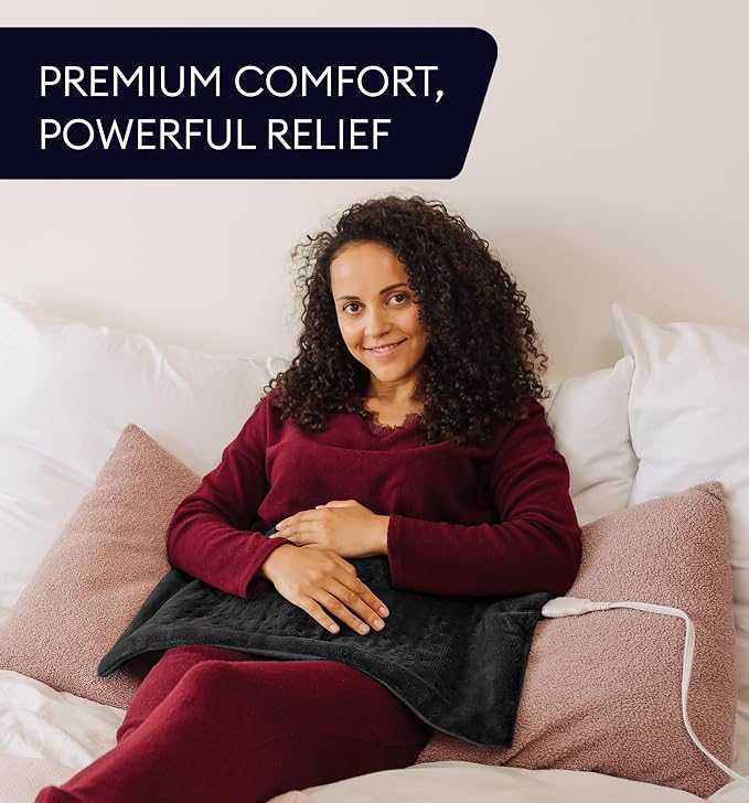 GENIANI Mothers Day Gifts for Mom – Electric Heating Pad for Back, Neck & - Image 9