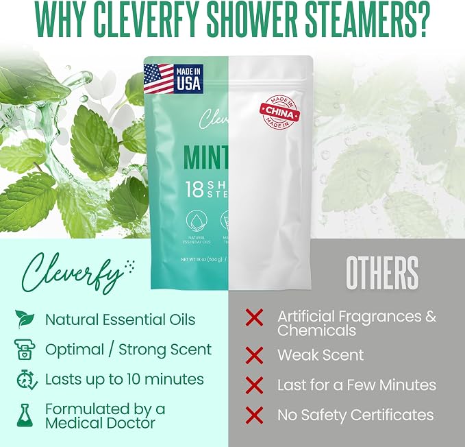 Cleverfy Shower Steamers Aromatherapy - Image 6