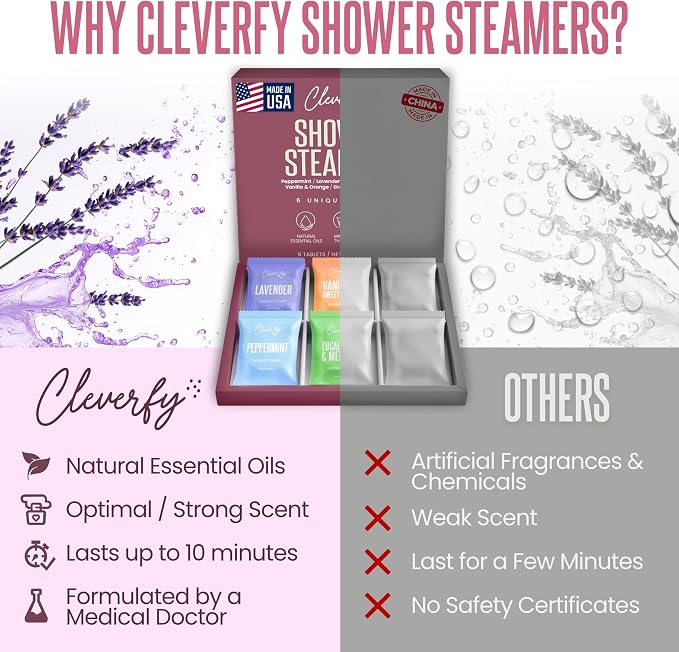 Cleverfy Shower Steamers Aromatherapy - Image 6