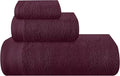 Ultra Soft 3 Pack Cotton Towel Set, Contains a Bath Towels 28x55 inch, a Hand by Unknown