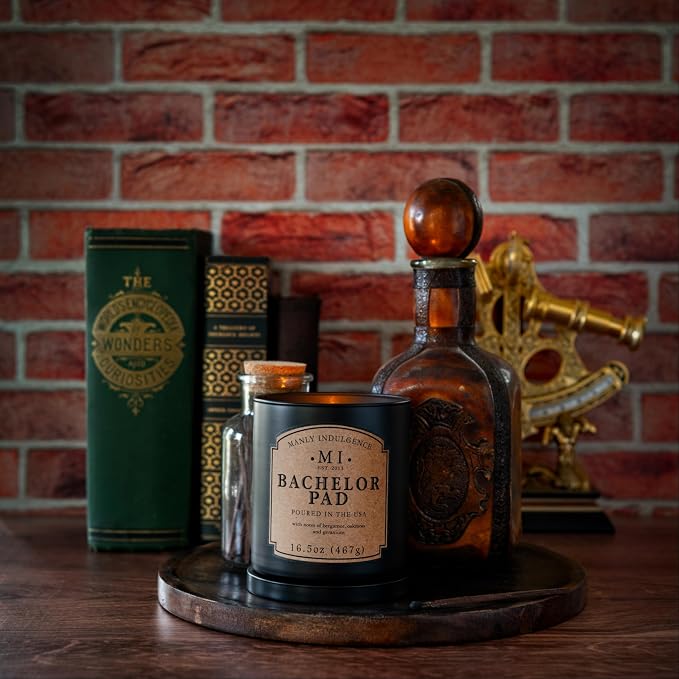 Manly Indulgence Bachelor Pad Scented Candles - Image 6