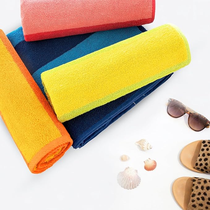 CASA COPENHAGEN Malibu Beach Towels Designed in Denmark Rough and Tough - Image 6