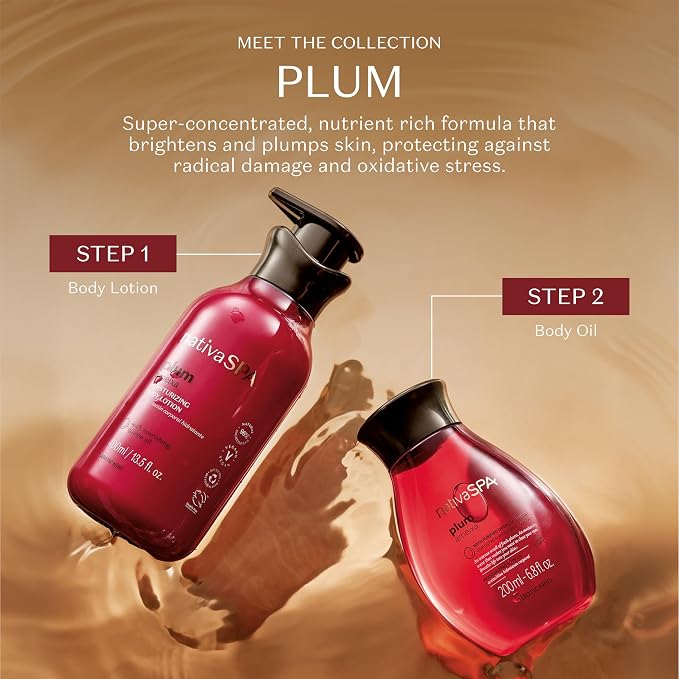 Nativa SPA by O Boticario Plum Body Oil, Enriched - Image 8