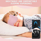 Kids Sleep Mask Eye Mask: 3D Contoured Cup Sleeping Masks, Blindfold - Image 5