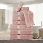 Superior Egyptian Cotton Pile 9-Piece Towel Set, 3 Bath, 3 Hand, 3 Face by SUPERIOR