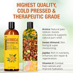 Seven Minerals Arnica Sore Muscle Massage Oil - Image 5