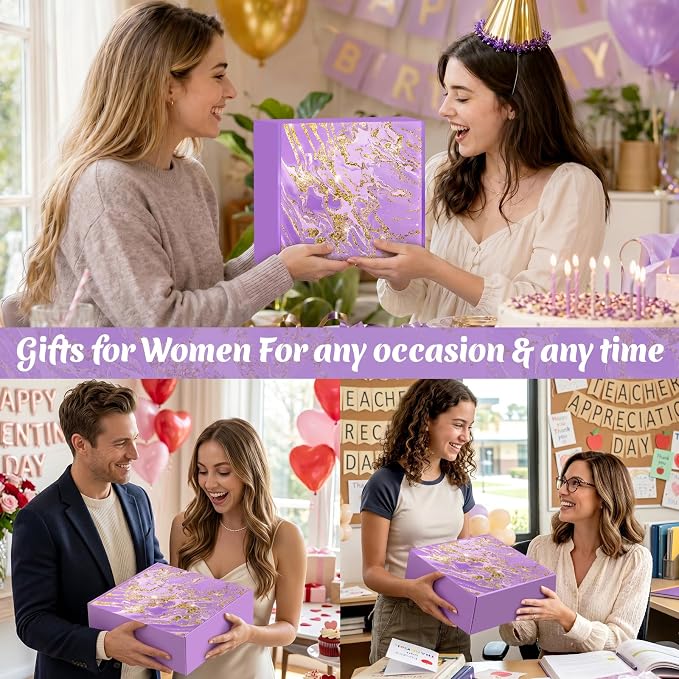 Birthday Gifts for Women, Mothers Day Gifts for Mom, Self Care Spa Baskets Set - Image 7