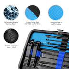 Professional Stainless Steel Nail Clipper Travel & Grooming Kit Nail Tools - Image 5