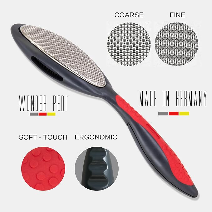 Made in Germany Double Sided Metal Foot File - Image 5
