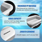 11.8" x 7.87" x 4.5" Pool Foot Bath Tray - Image 6