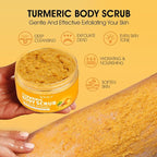 VOERUY Body Scrub, Turmeric Exfoliating Body Scrub, - Image 3