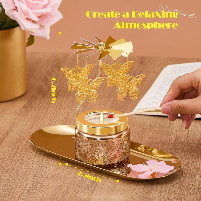 Mothers Day Gifts for Mom from Daughter, Butterfly Candle Gifts for Women - Image 4
