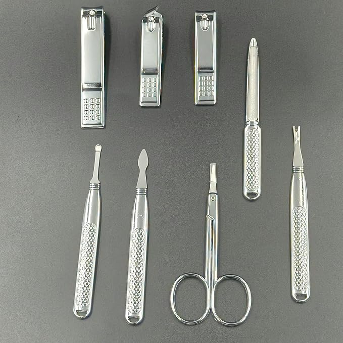 Manicure Set for Men and Women Professional Nail Clippers Kit - Image 3