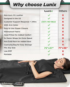 Lunix LX17 Infrared Sauna Blanket, Portable Sauna Bag - Image 3