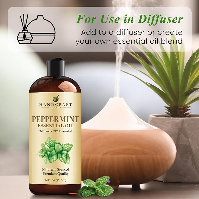 Handcraft Blends Peppermint Essential Oil - Image 4