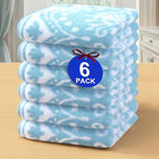 Cotton Wash Cloths for Showering by VOOVAMOVAS