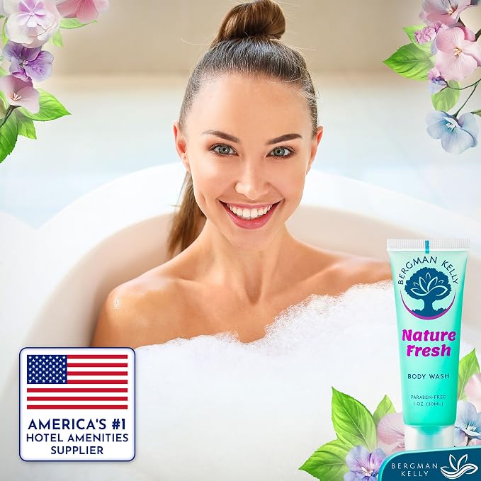 BERGMAN KELLY Travel Size Body Wash, Delight Your Guests - Image 5