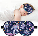 Kids Silk Sleep Mask: 100% Mulberry Silk Eye Mask by spacepower