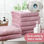SmoothNovelty 16 Pack Microfiber Bath Towels Bulk 27'' x 60'' Oversized Size - Image 4