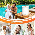 Luxury Towel Warmer Bucket, Large Towel Warmers - Image 8