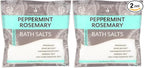 Soothing Touch Bath Salts Pouch, Peppermint Rosemary, 8 Ounce by Soothing+Touch