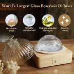 Glass Dome Essential Oil Diffuser - Image 2