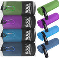 BOGI 4 Pack Microfiber Travel Sports Towel-Quick Dry Towel, Soft Lightweight by BOGI