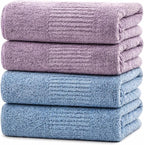 SEISSO 2 Pack Extra Large Bath Towels 63"x35", Bath Sheets by SEISSO
