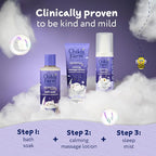 Childs Farm SlumberTime Bath Soak, Lavender & Moon Milk 250ml US - Image 6