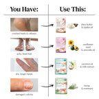 Epielle Moisturizing Hand & Foot Masks, Soften Dry Skin - Image 6
