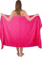 Belizzi Home Premium Cotton Oversized 2 Pack Bath Sheet 35x70-100% Pure Cotton - Image 5
