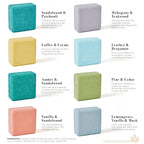 Bath Bombs for Men – 8 Large Block Shape Natural Mens Bath Bombs | Relaxing - Image 2