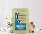 Towel and Linen Mart 4 Pieces Bath Towel Sets - Image 2