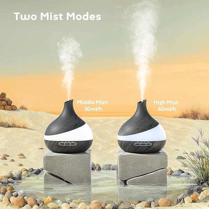 HJTHJT 500ML Essential Oil Diffuser: Aroma Diffuser - Image 4